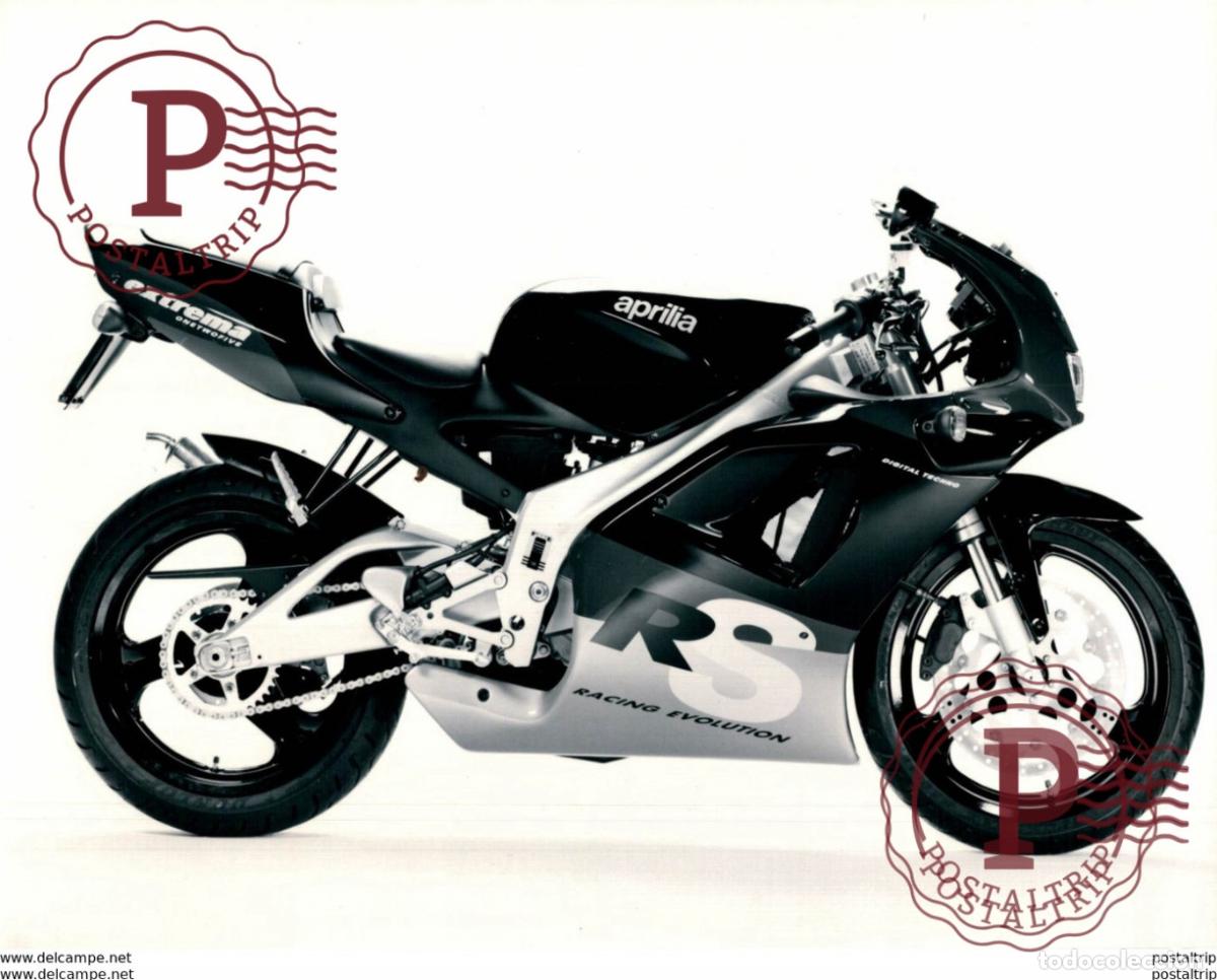 Coches y Motocicletas: Aprilia +-24cm*17cm. Moto MOTOCROSS MOTORCYCLE Douglas J Jackson archive of motorcycles