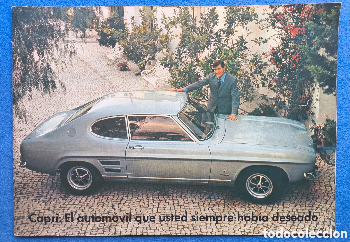 Coches y Motocicletas: FORD CAPRI CAT&Aacute;LOGO 1970