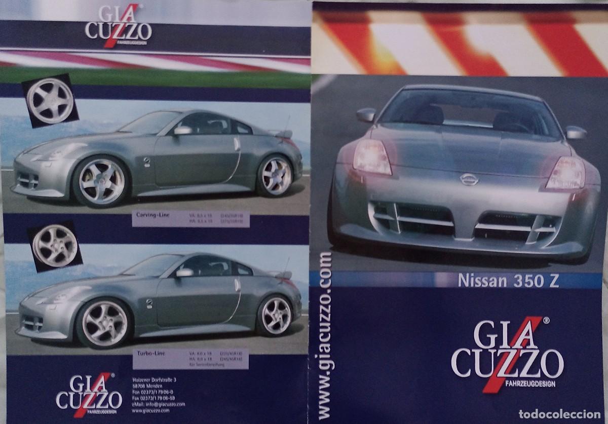 Coches y Motocicletas: Nissan 350 Z Dise&ntilde;o Giacuzzo italiano folleto 8 p&aacute;ginas alem&aacute;n Tuning