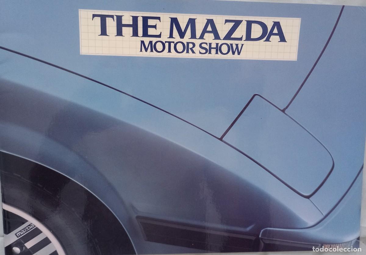 Coches y Motocicletas: Mazda Motor Show 1982 Cat&aacute;logo modelos 323, 626, RX7, 929, etc. 24 p&aacute;ginas + lista precios ingl&eacute;s