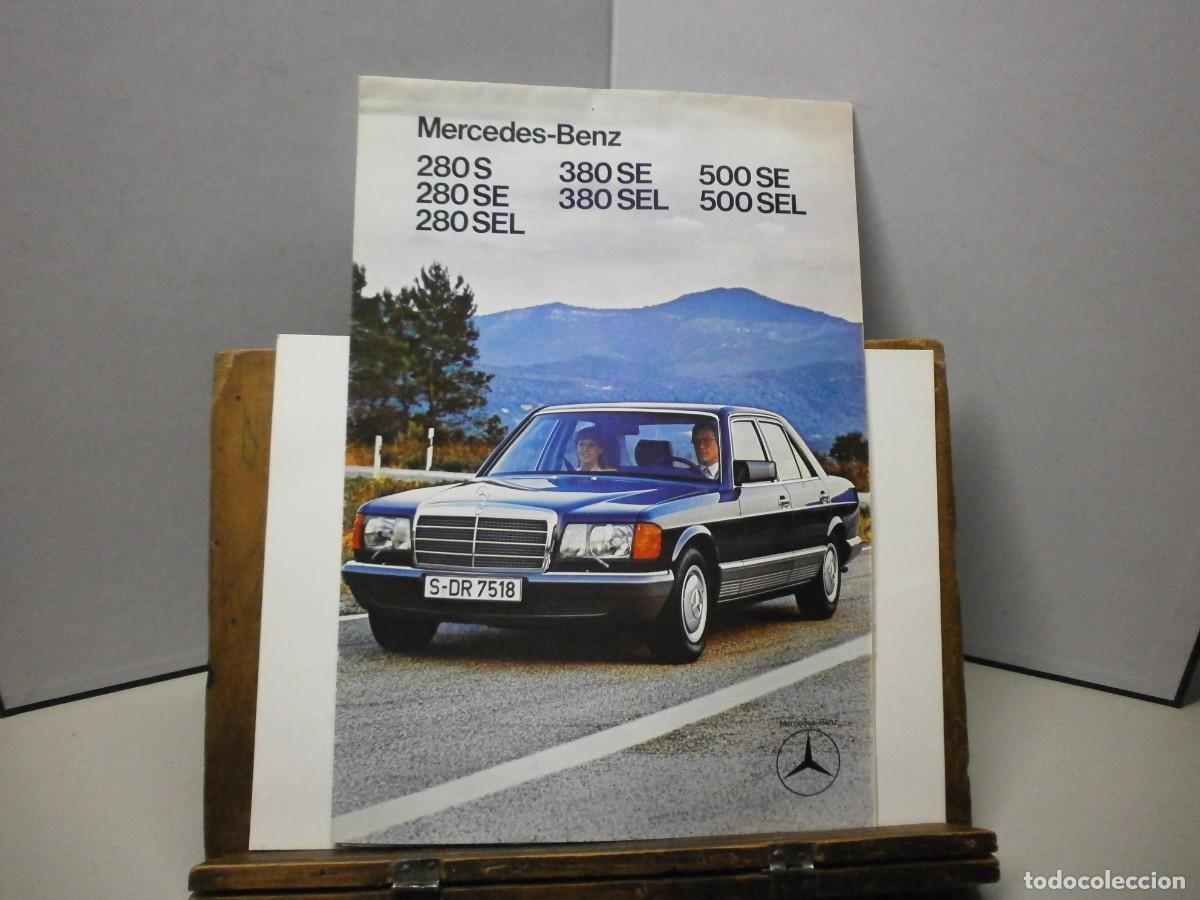 Coches y Motocicletas: catalogo publicitario mercedes benz 280 380 500