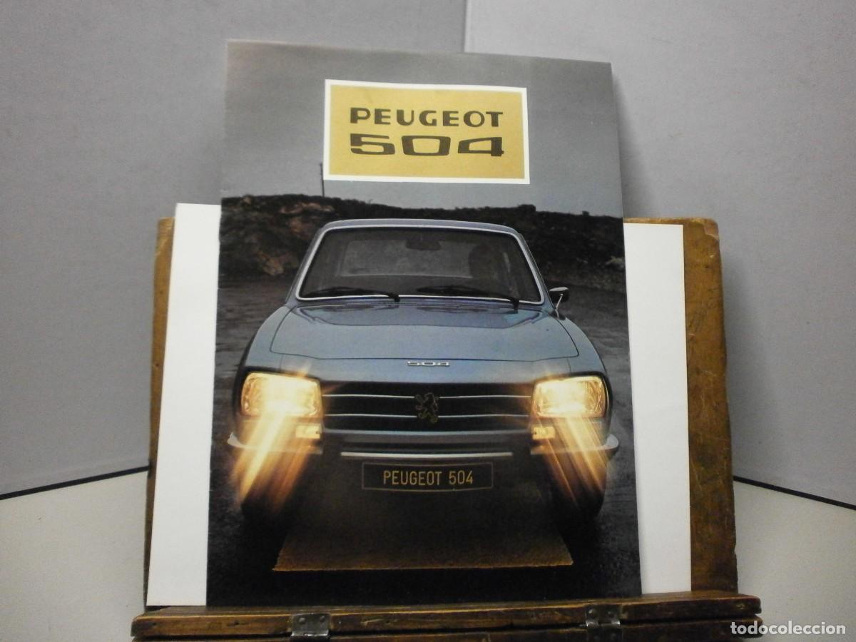 Coches y Motocicletas: catalogo publicitario peugeot 504
