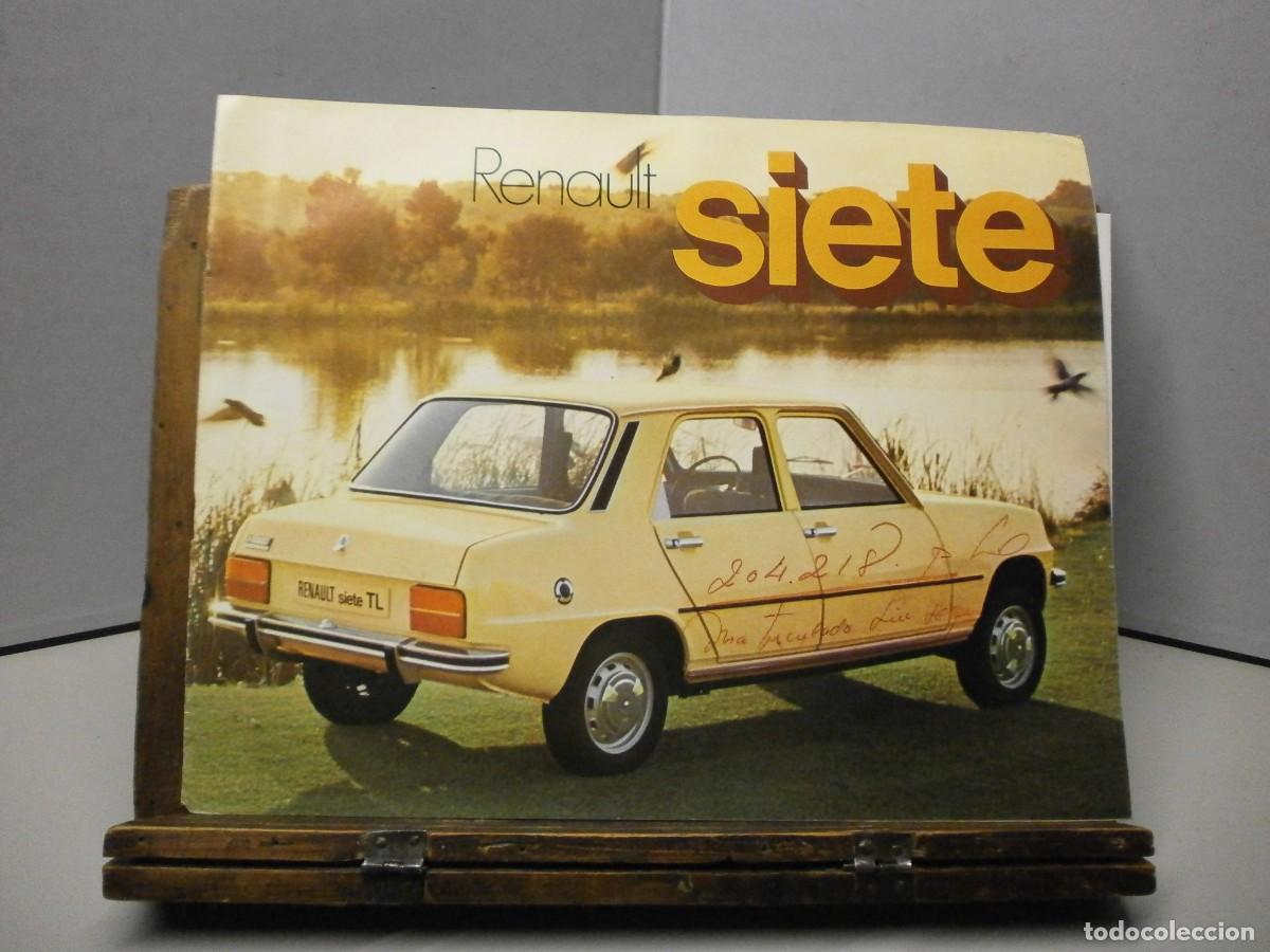 Coches y Motocicletas: catalogo publicitario renault siete