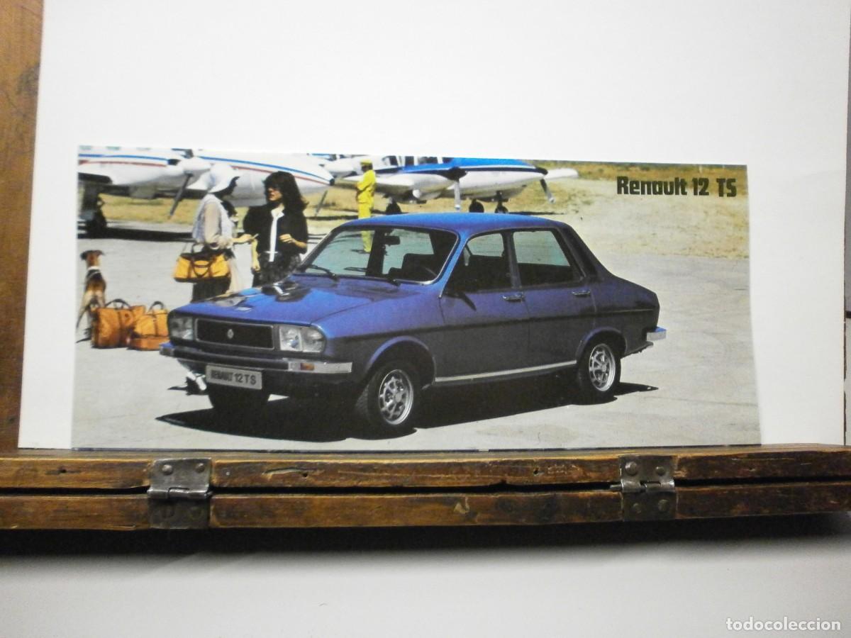 Coches y Motocicletas: catalogo publicitario renault 12 ts