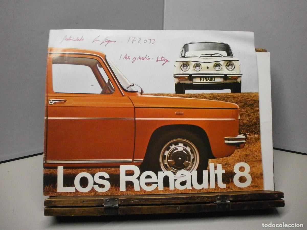 Coches y Motocicletas: catalogo publicitario renault 8