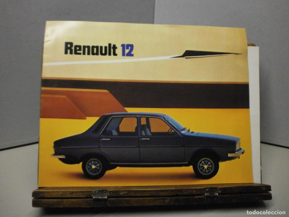 Coches y Motocicletas: catalogo publicitario renault 12
