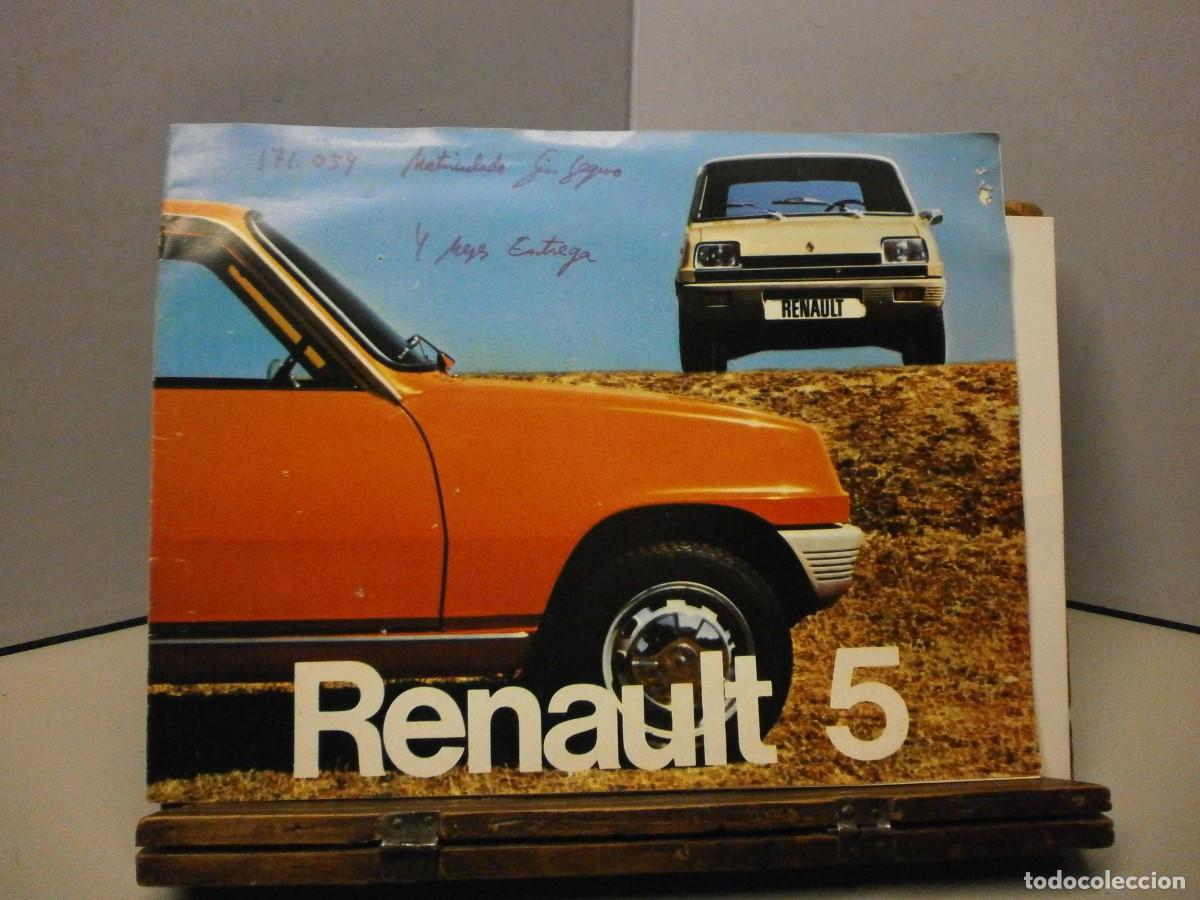 Coches y Motocicletas: catalogo publicitario renault 5