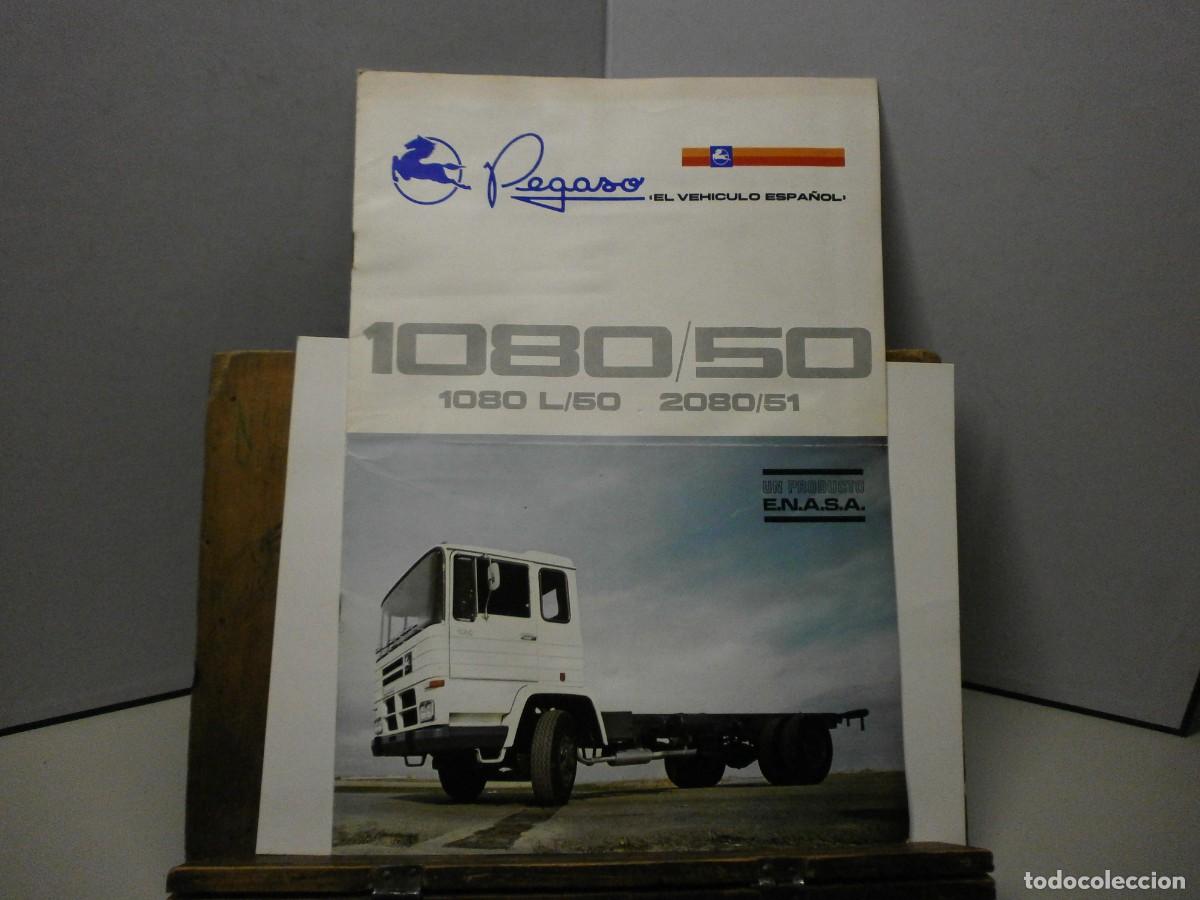 Coches y Motocicletas: catalogo publicitario camion pegaso 1080 50 1080 l/50 2080/51