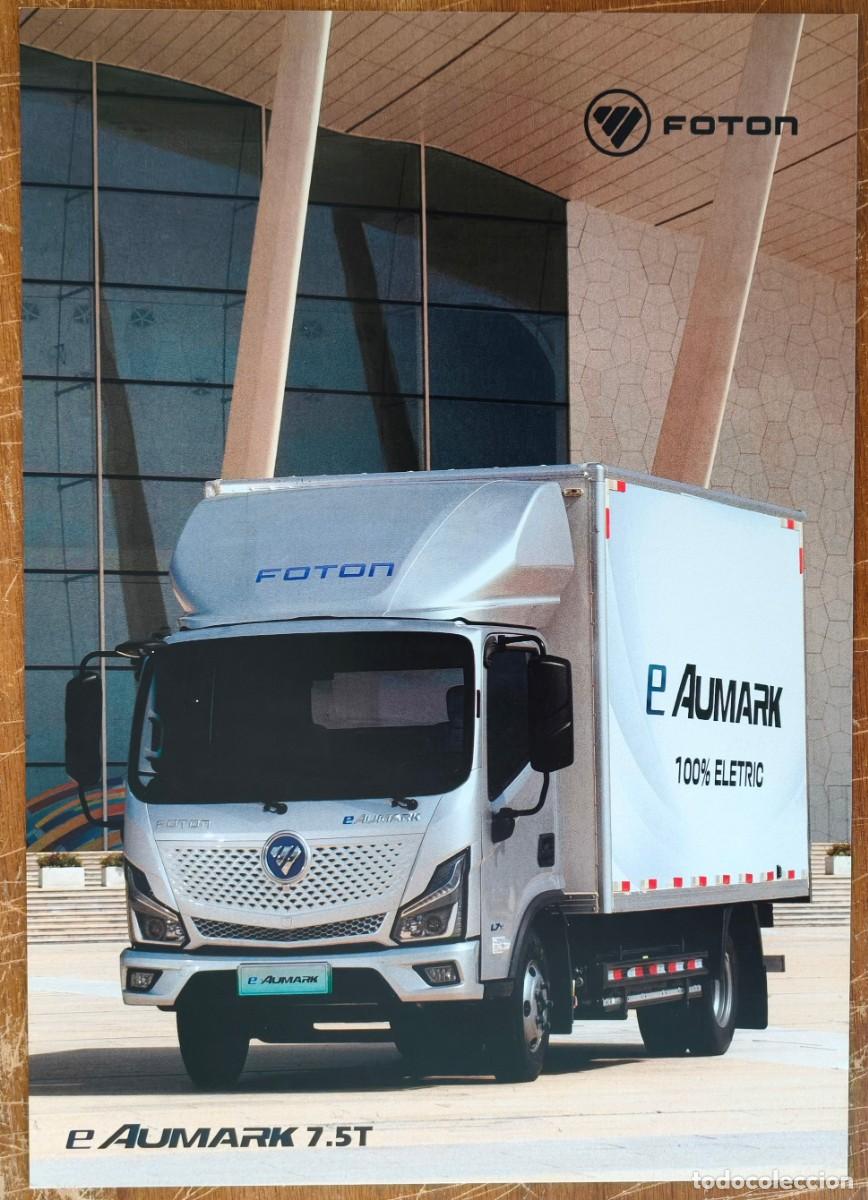 Coches y Motocicletas: Ficha Cat&aacute;logo Cami&oacute;n Foton eAumark. 2025. en espa&ntilde;ol *