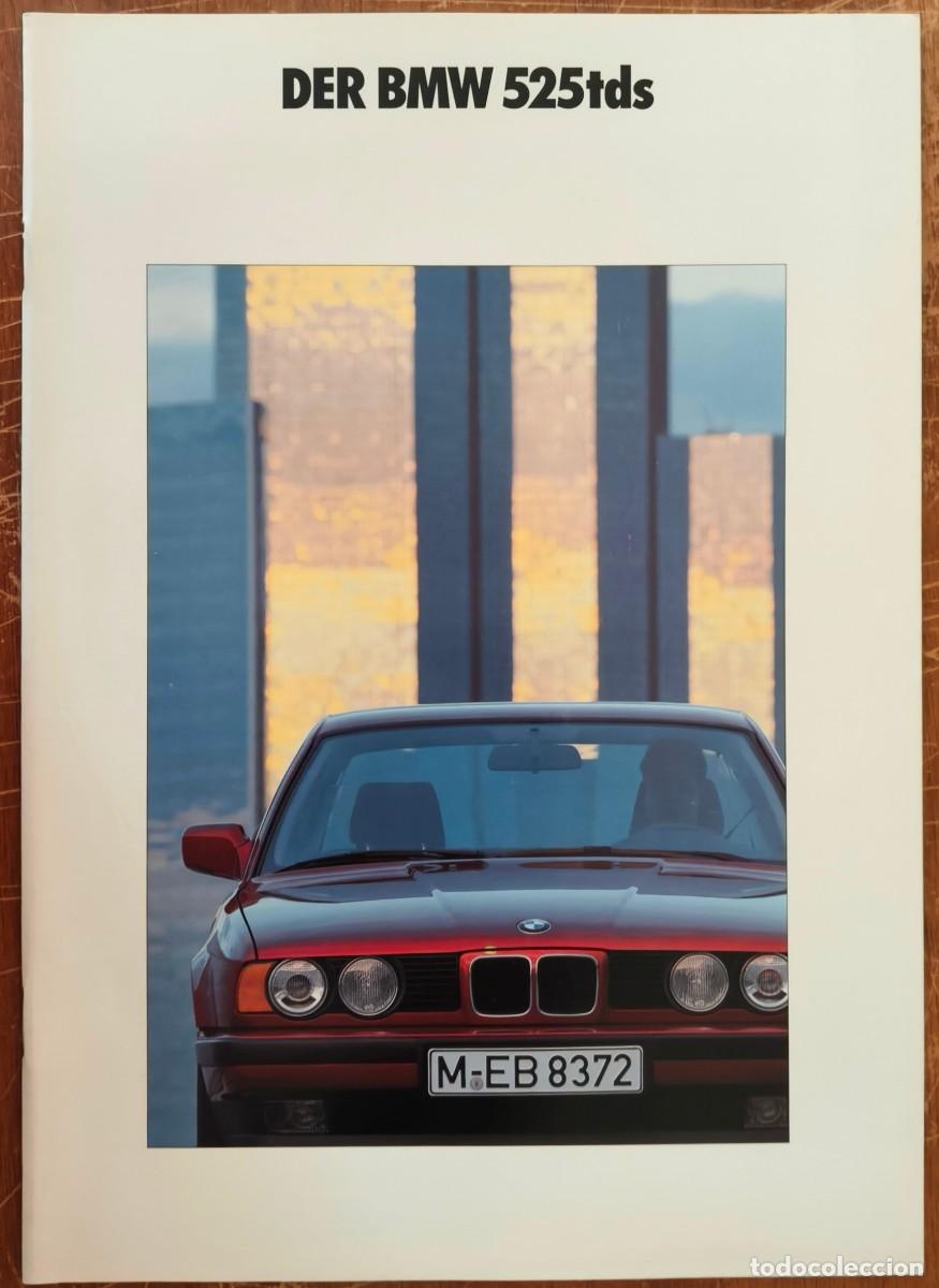 Coches y Motocicletas: Cat&aacute;logo BMW 525 tds (E34). 1991. En alem&aacute;n *