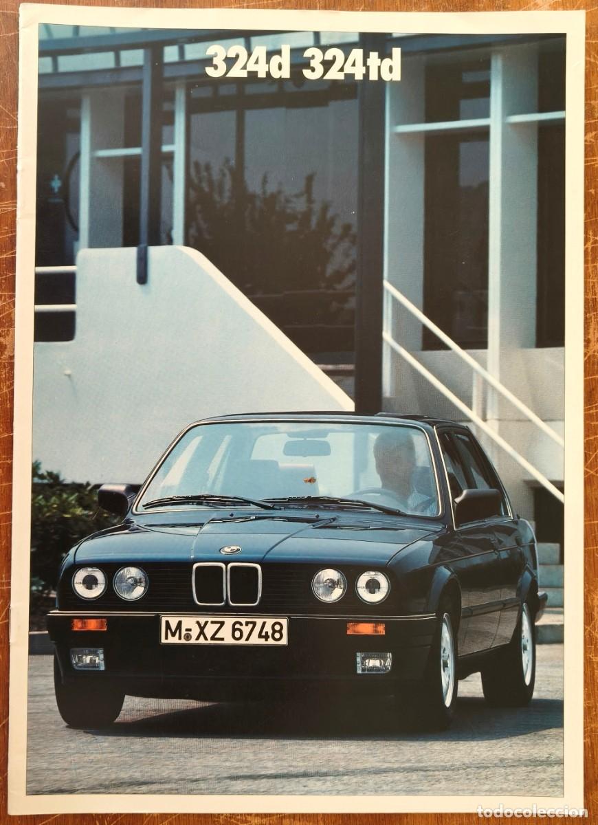 Coches y Motocicletas: Cat&aacute;logo BMW Serie 3 - 324d y 324td (E30). 1987. En alem&aacute;n *