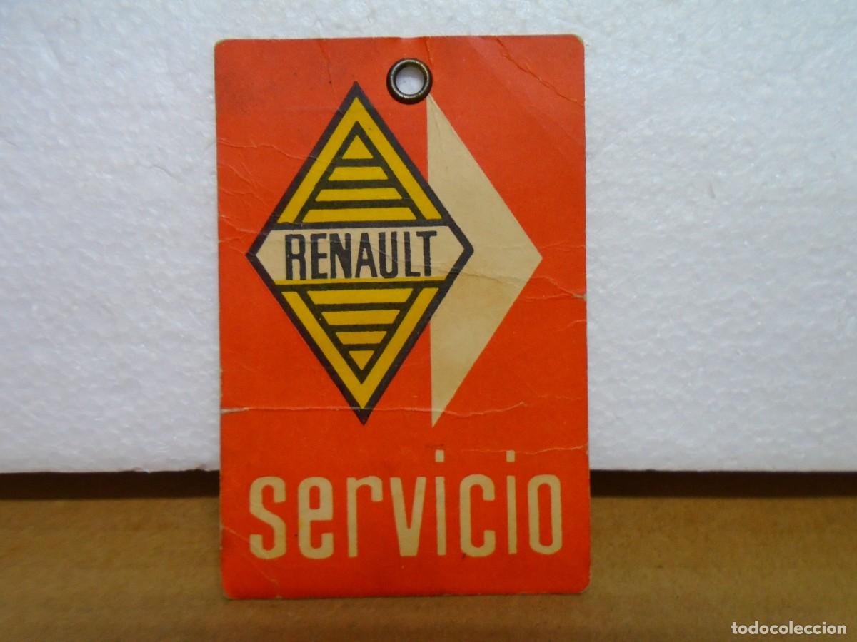 Coches y Motocicletas: YECLA(MURCIA)JOSE QUILEZ MTNEZ.SERVICIO RENAULT.TARJETA REVISION 1969.