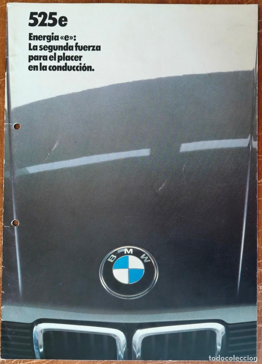 Coches y Motocicletas: Cat&aacute;logo BMW 525e. 1983. En espa&ntilde;ol *