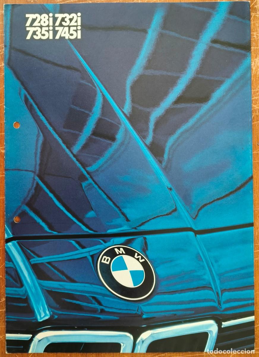 Coches y Motocicletas: Cat&aacute;logo BMW Serie 7. 1983. En espa&ntilde;ol *