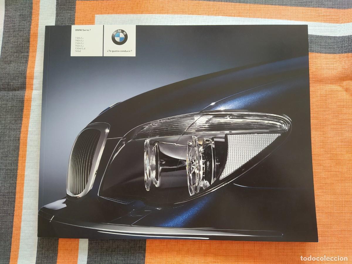 Coches y Motocicletas: Magnifico cat&aacute;logo de ventas gama BMW SERIE 7. 1 2005. Incluye el 760i de doce cilindros. En espa&ntilde;ol