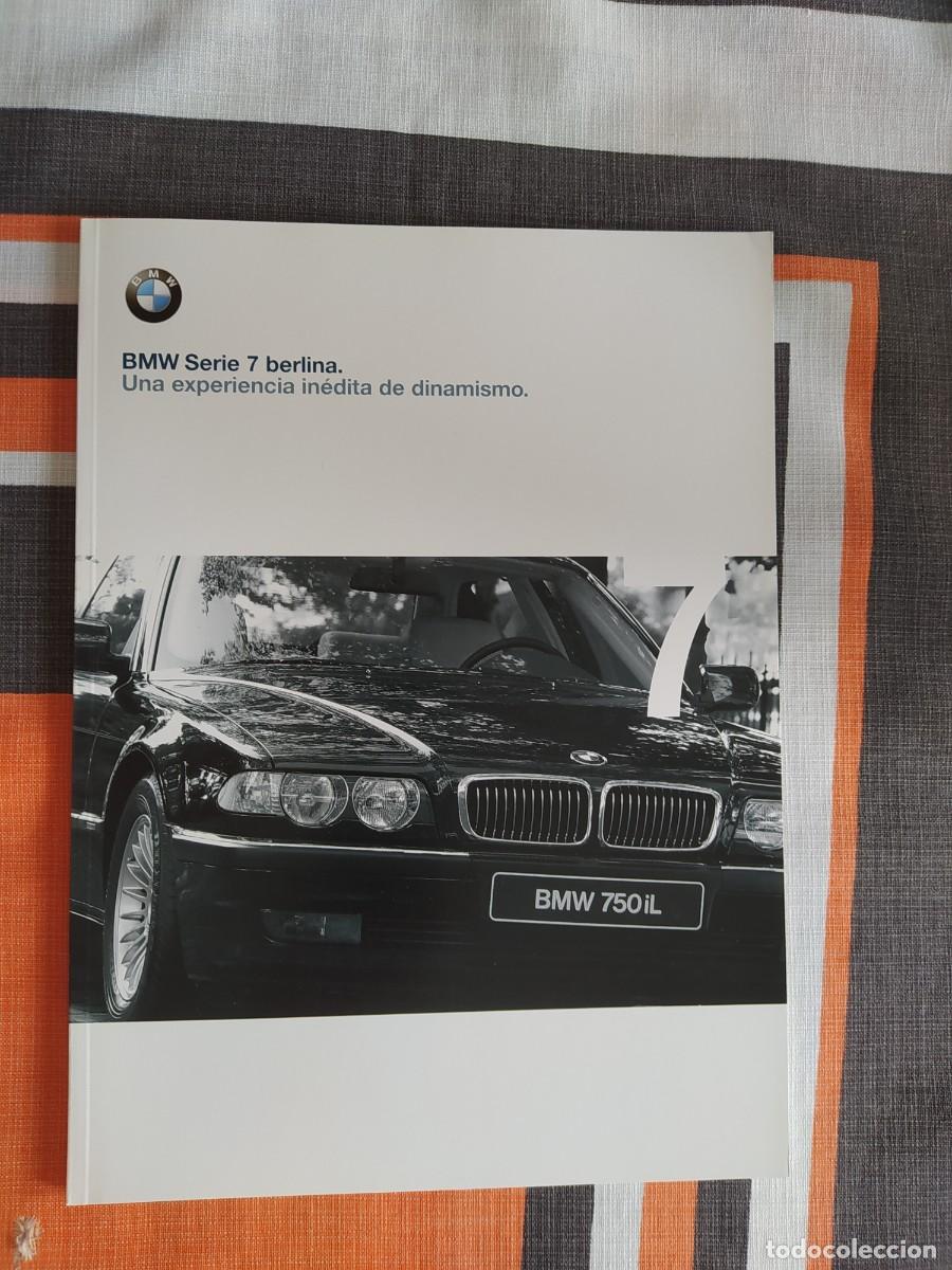 Coches y Motocicletas: Magnifico cat&aacute;logo de ventas gama BMW SERIE 7. 1 2000. Incluye el 750i de doce cilindros. En espa&ntilde;ol