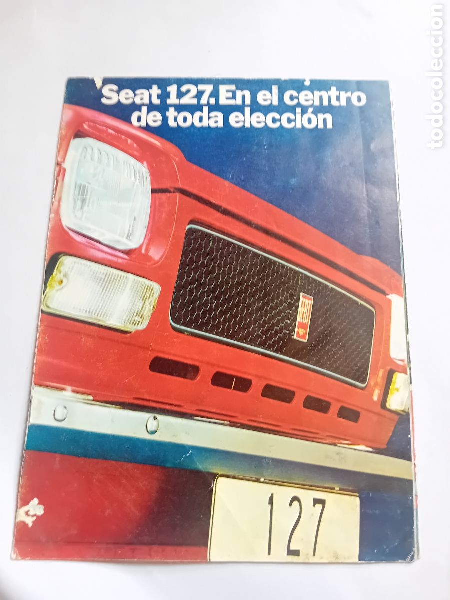 Coches y Motocicletas: Antiguo Cat&aacute;logo SEAT 127