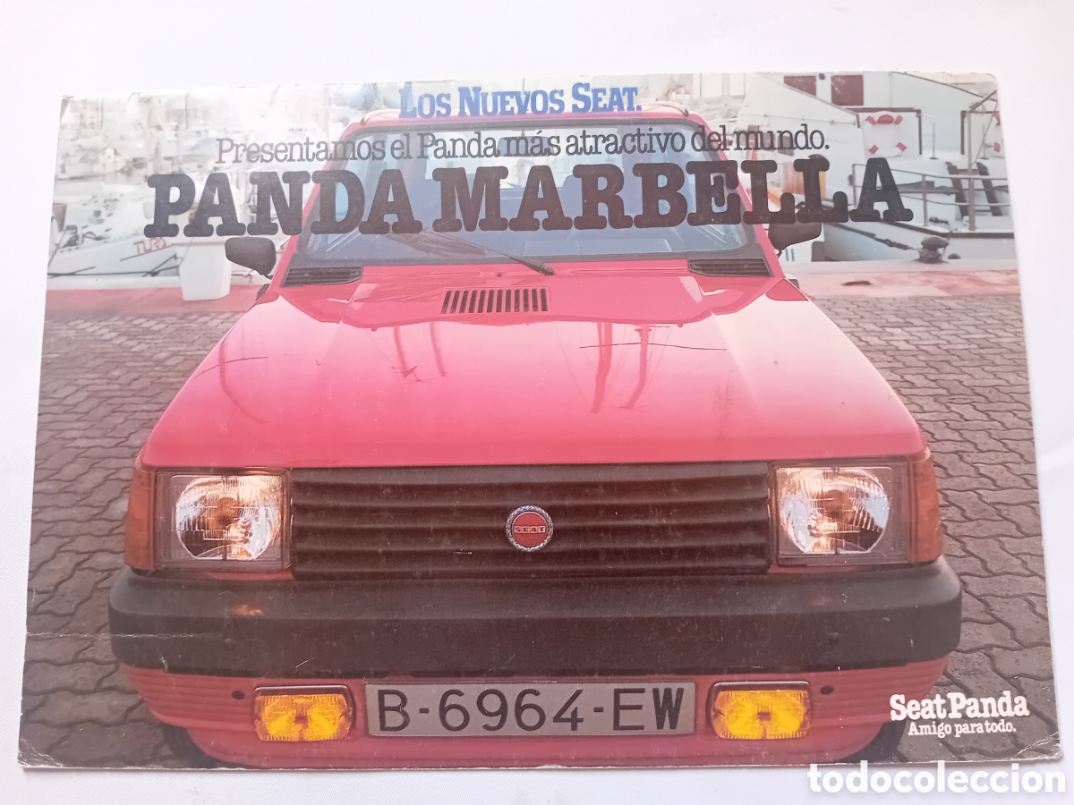 Coches y Motocicletas: Antiguo Cat&aacute;logo SEAT Panda Marbella