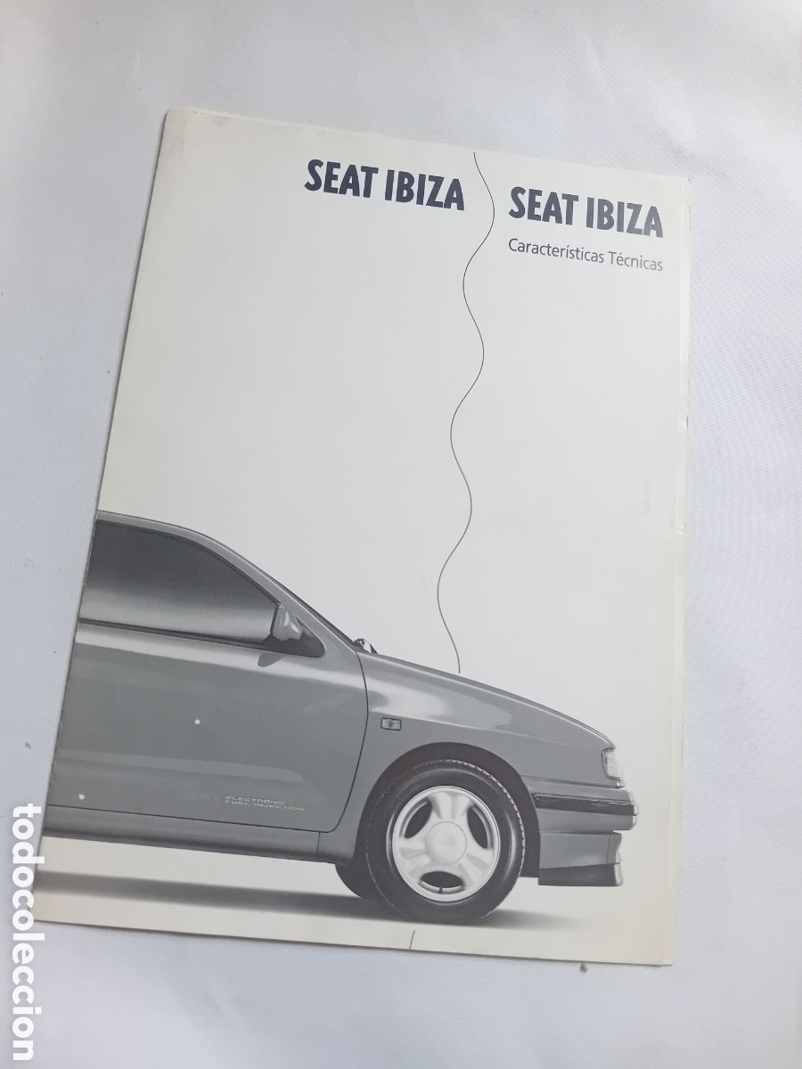 Coches y Motocicletas: Antiguo Cat&aacute;logo SEAT IBIZA
