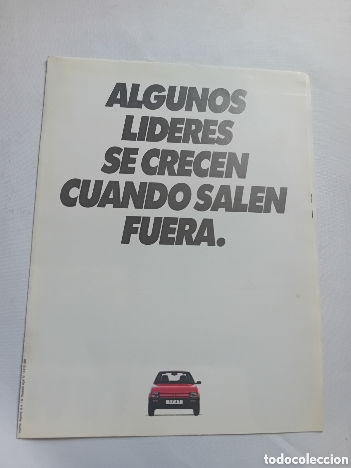 Coches y Motocicletas: Antiguo Cat&aacute;logo SEAT Grupo Volkswagen