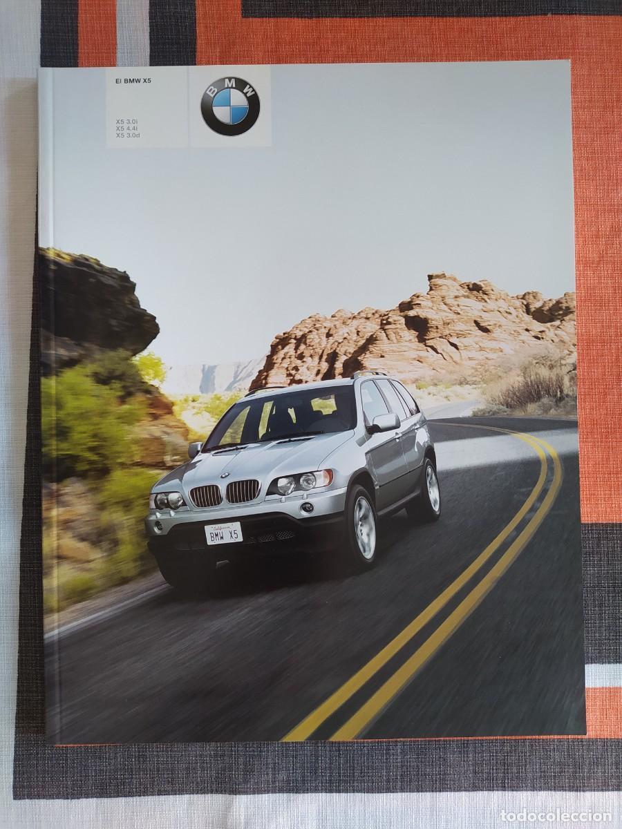 Voitures et Motocyclettes: Muy bonito cat&aacute;logo ventas gama BMW X5 de 1 2001. Incluye los motores de gasolina y di&eacute;sel. Espa&ntilde;ol