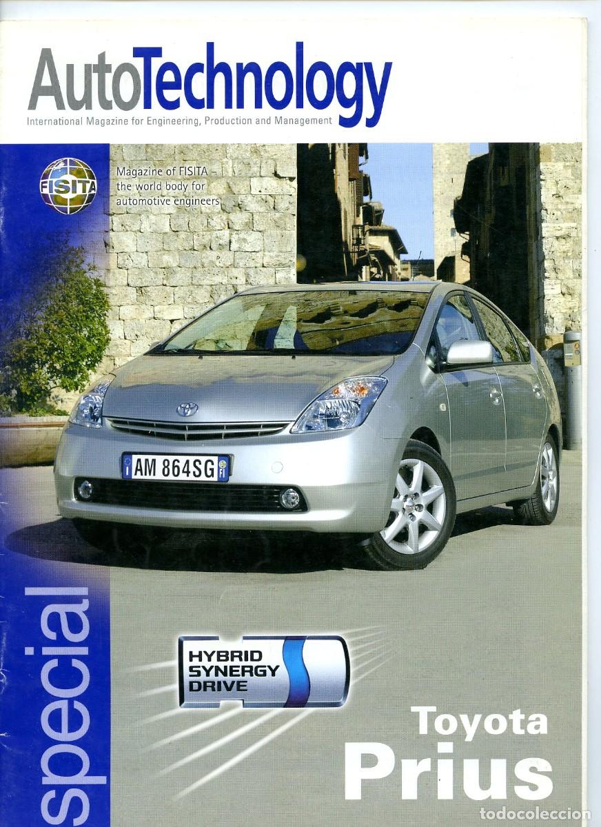 Coches y Motocicletas: Toyota Prius AutoTechnology Magazine Fisita Special 75 p&aacute;ginas en ingl&eacute;s historia t&eacute;cnica detalles