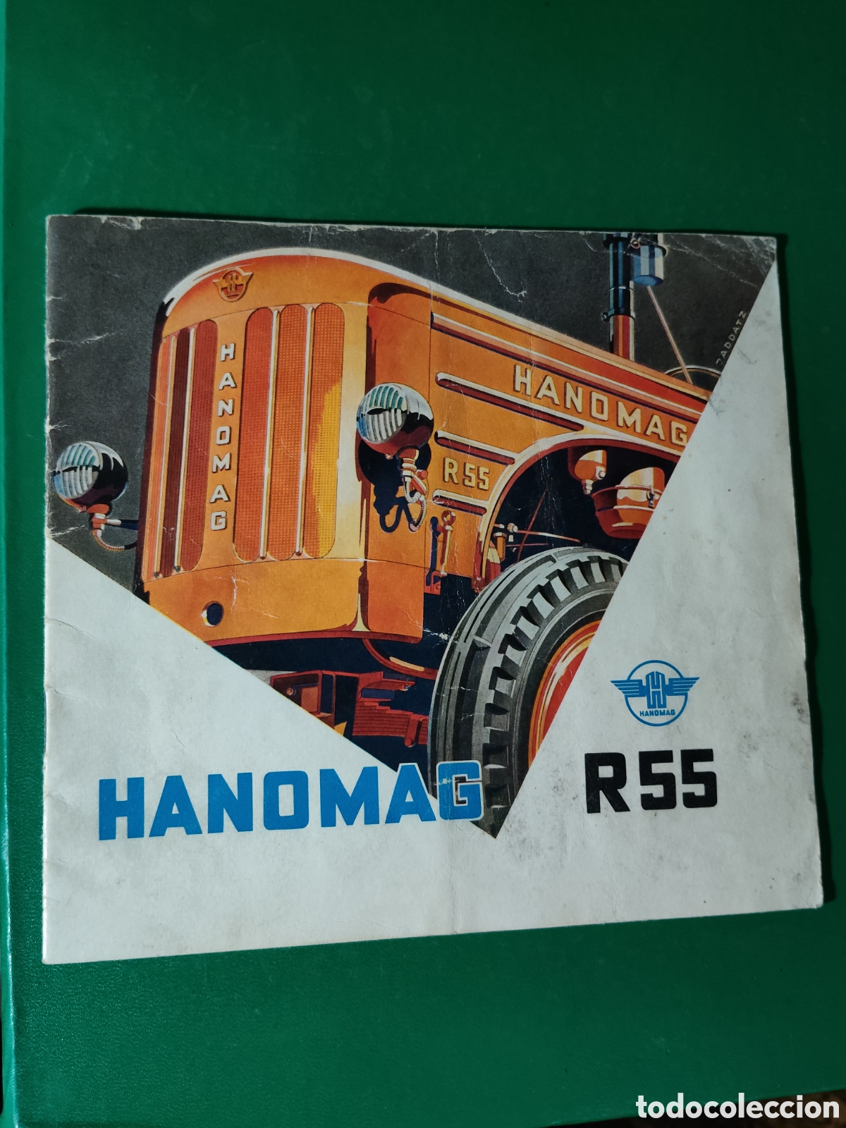 Coches y Motocicletas: Cat&aacute;logo publicidad tractores Hanomag