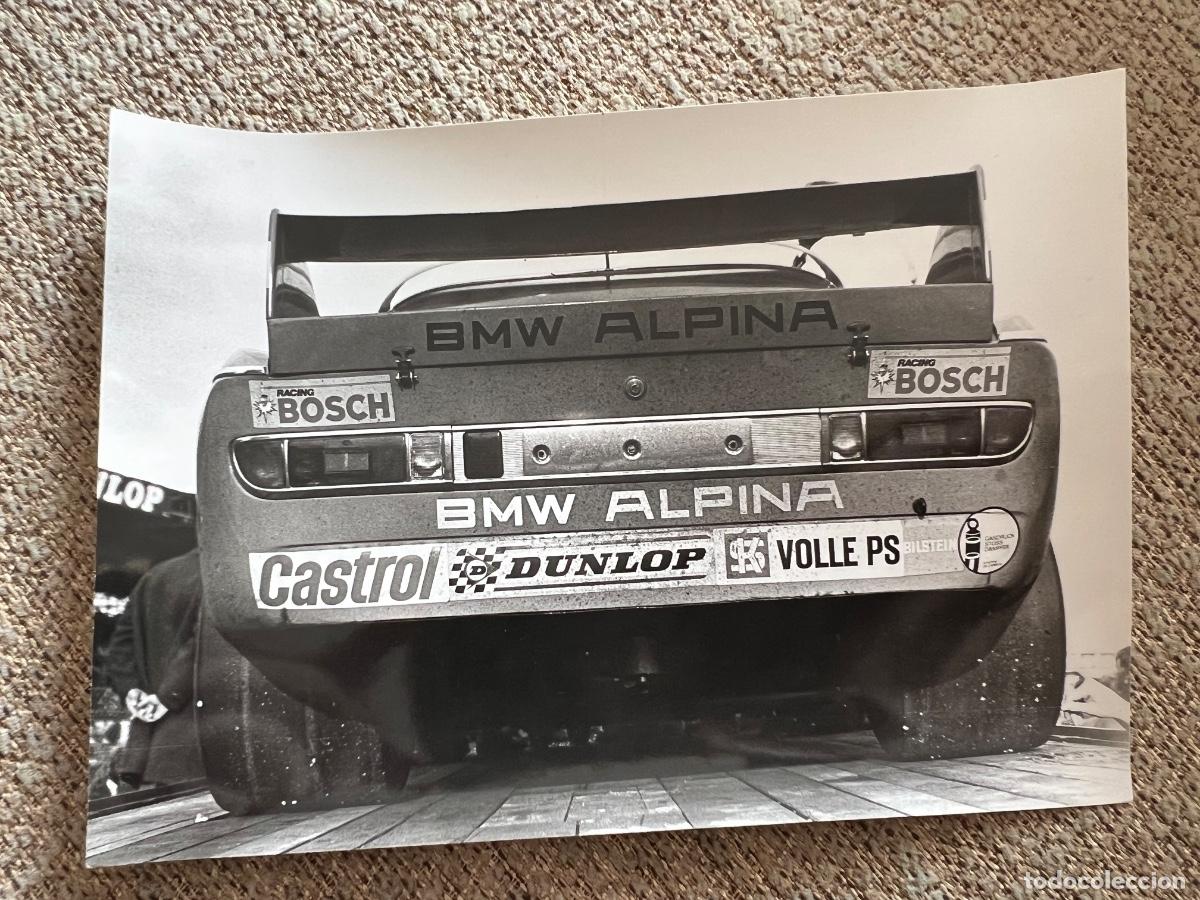 Coches y Motocicletas: BMW 3.0 ALPINA FOTOGRAFIA ORIGINAL PAUL M.P. THOMPSON SILVERSTONE 1972 TOURIST TROPHY