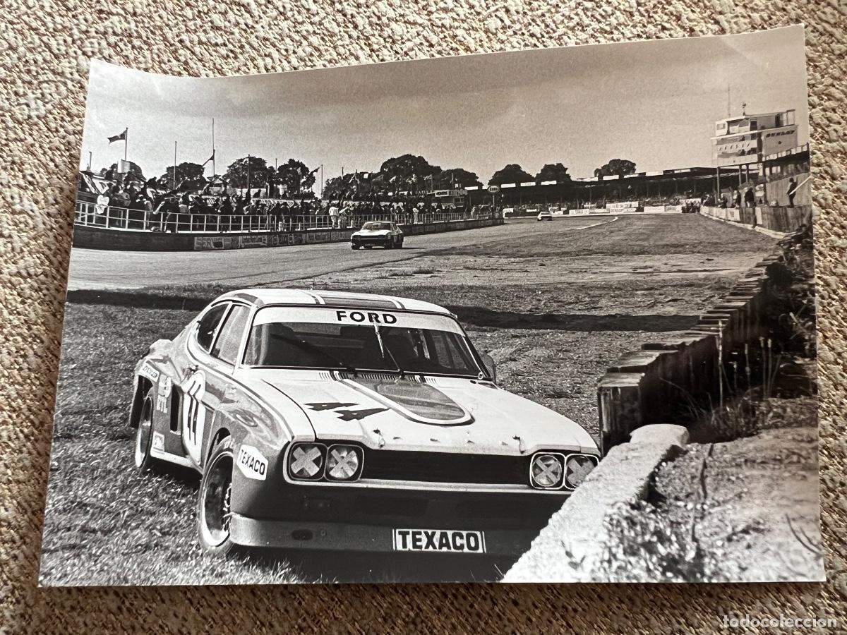 Cars and Motorcycles: FORD CAPRI RS GLENSER FOTOGRAFIA ORIGINAL PAUL M.P. THOMPSON SILVERSTONE 1972 TOURIST TROPHY