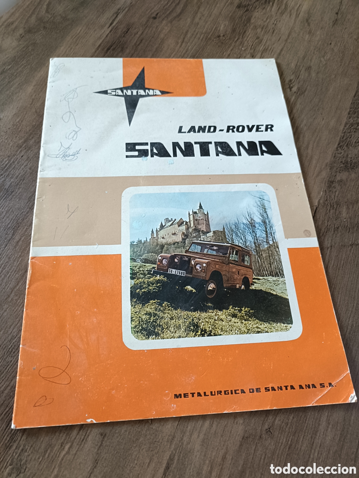Coches y Motocicletas: Cat&aacute;logo gama Land Rover Santana de 1970