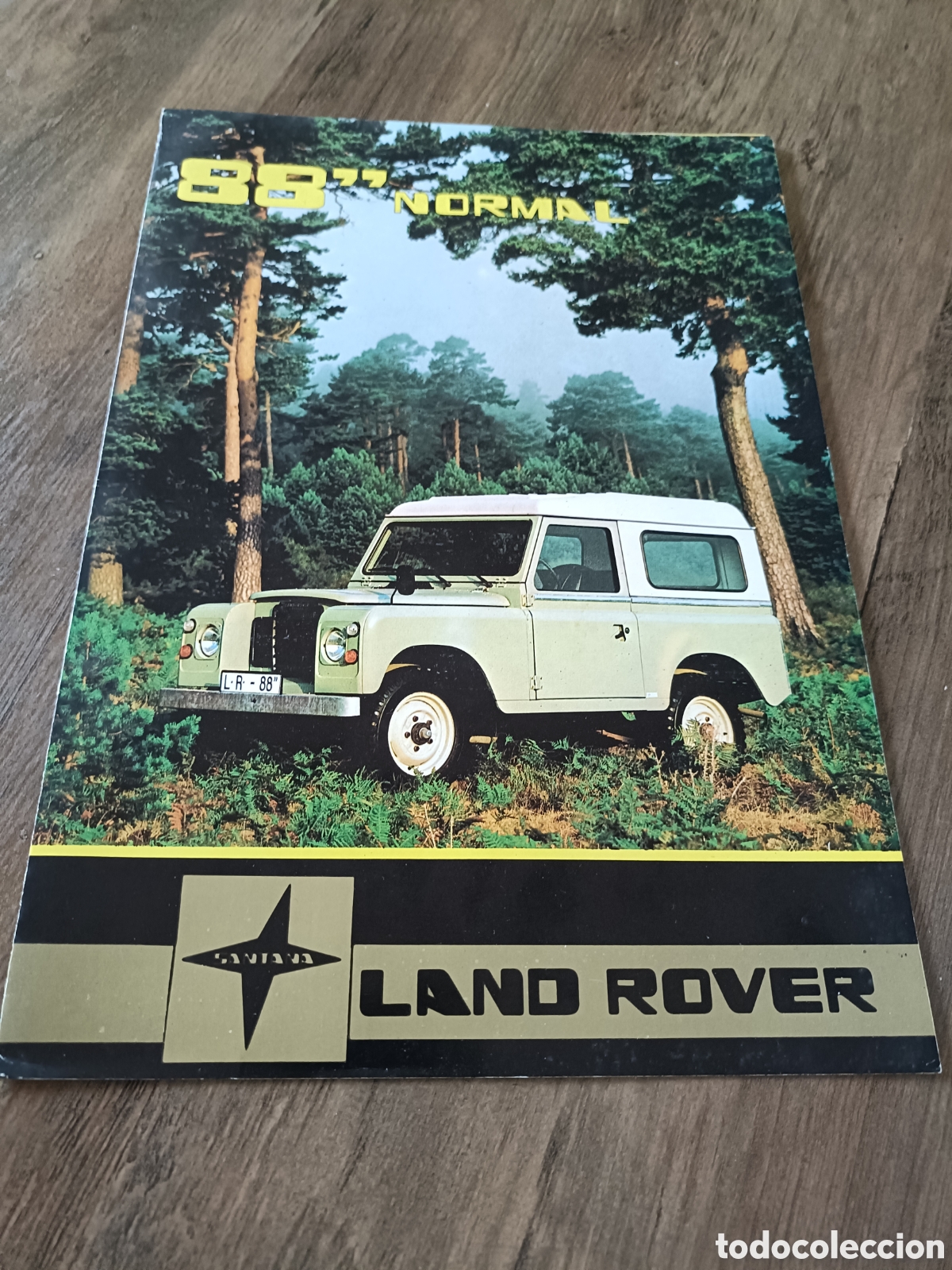 Coches y Motocicletas: Cat&aacute;logo Land Rover Santana 88 normal