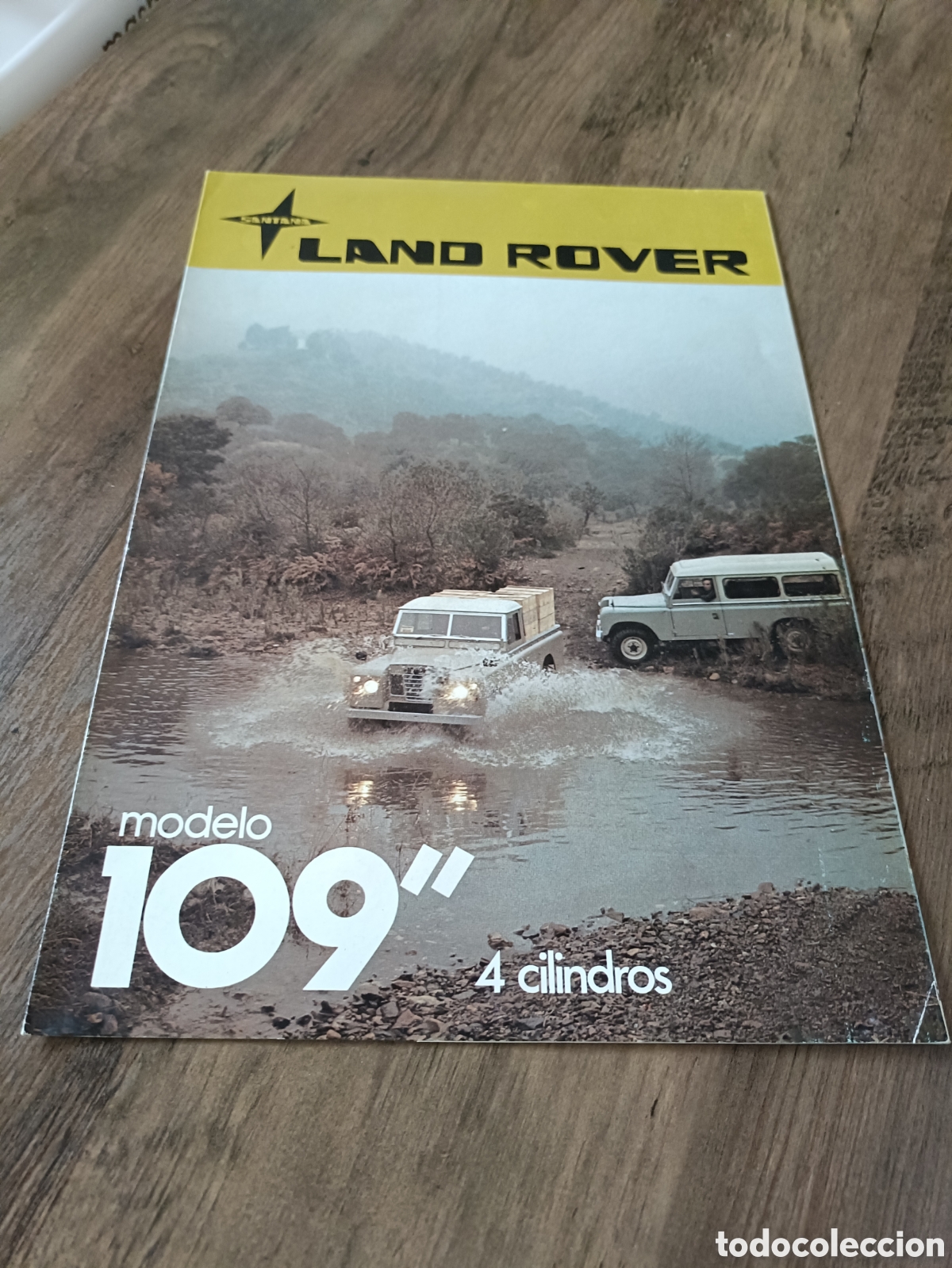 Coches y Motocicletas: Cat&aacute;logo Land Rover Santana modelo 109 4 cilindros