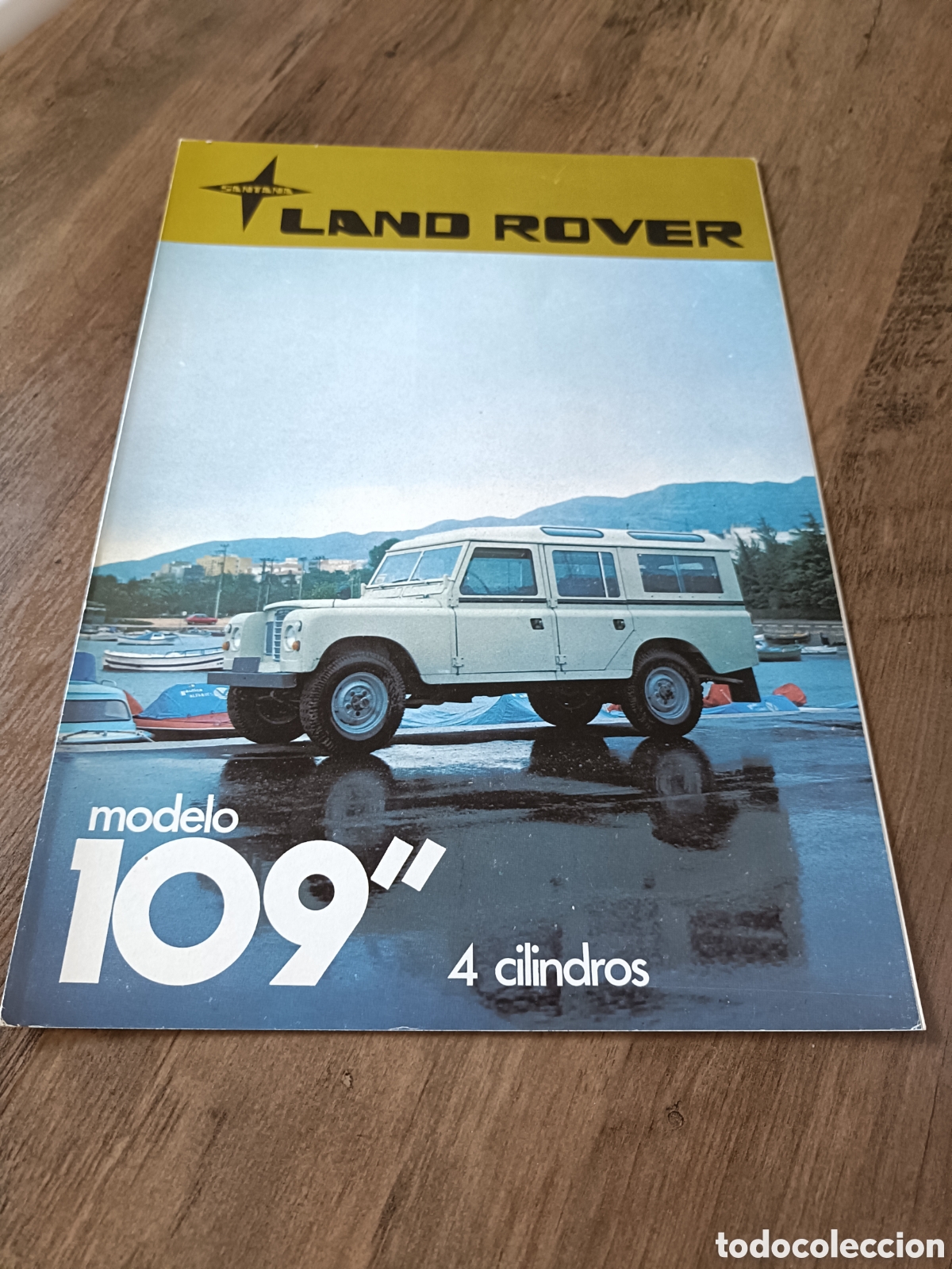 Coches y Motocicletas: Cat&aacute;logo Land Rover Santana modelo 109 4 cilindros