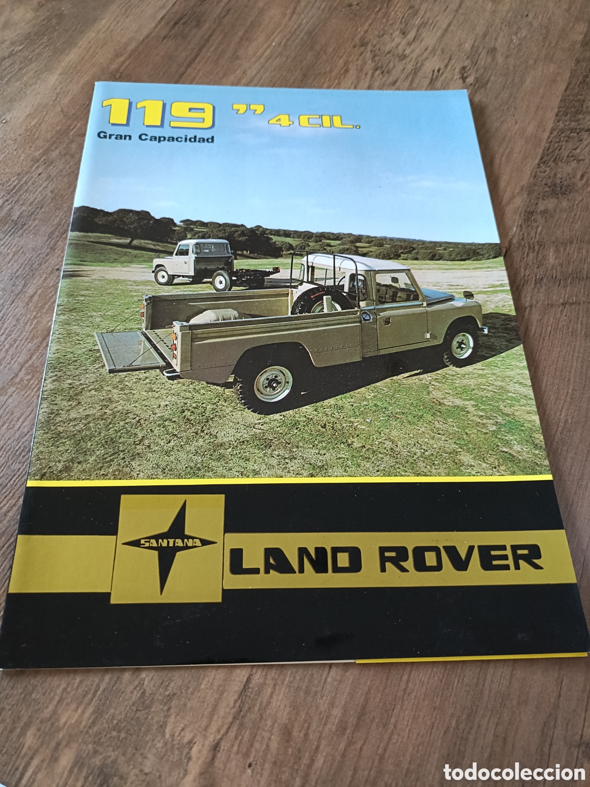Coches y Motocicletas: Cat&aacute;logo Land Rover Santana 119 4 cil gran capacidad