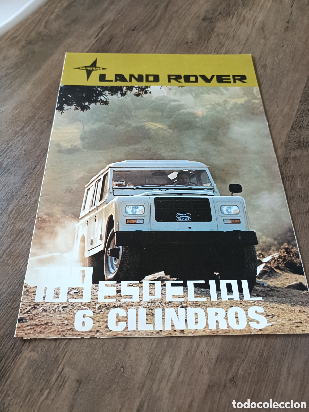 Coches y Motocicletas: Cat&aacute;logo Land Rover Santana modelo 109 especial 6 cilindros de 1979