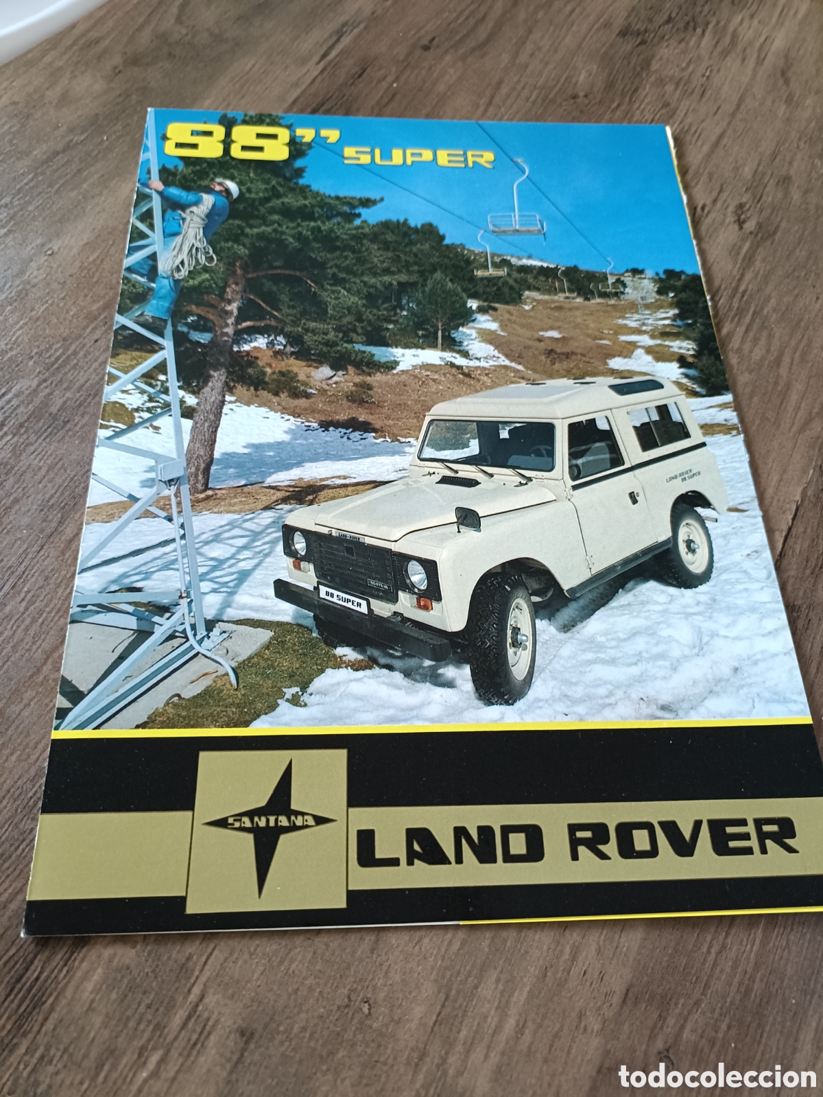 Coches y Motocicletas: Cat&aacute;logo Land Rover Santana modelo 88 Super