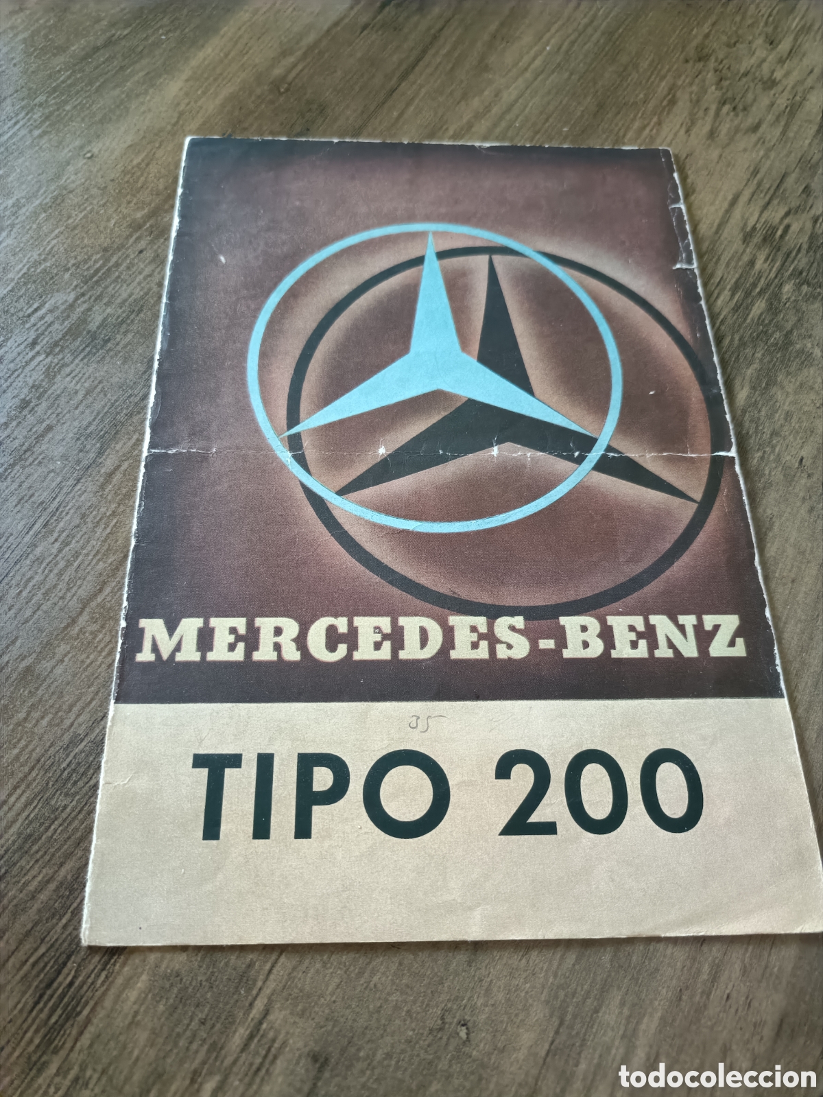 Coches y Motocicletas: Cat&aacute;logo gama Mercedes Benz Tipo 200 W21 en castellano