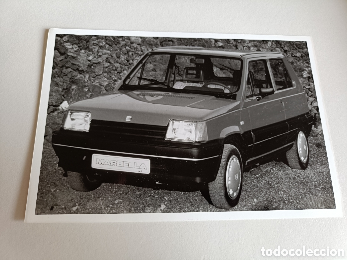 Coches y Motocicletas: Fotograf&iacute;a de prensa original del Seat Marbella