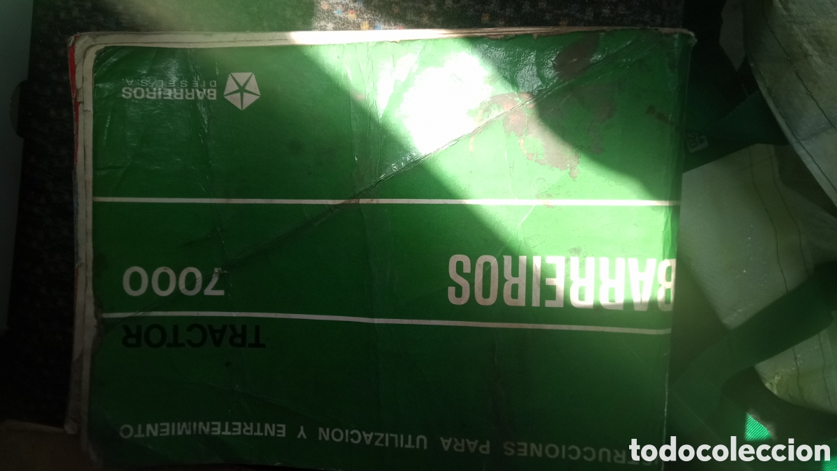 Coches y Motocicletas: Lote manuales tractor Barreiros 7000