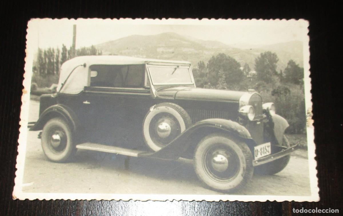 Automobili e Motociclette: ANTIGUA FOTOGRAF&Iacute;A DE CHRYSLER IMPERIAL DE LOS A&Ntilde;OS 20. MATR&Iacute;CULA DE OVIEDO 8157.
