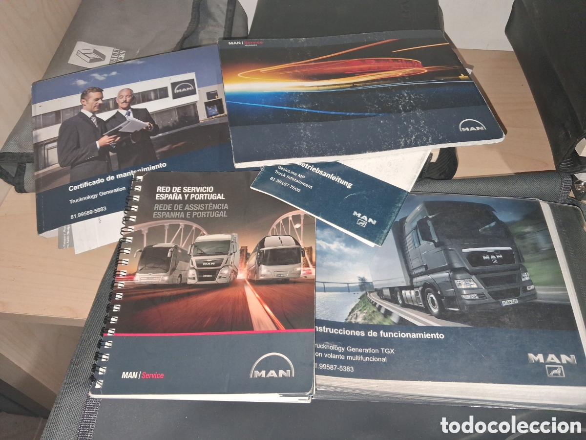 Coches y Motocicletas: Manual uso e instruciones camion man tgx