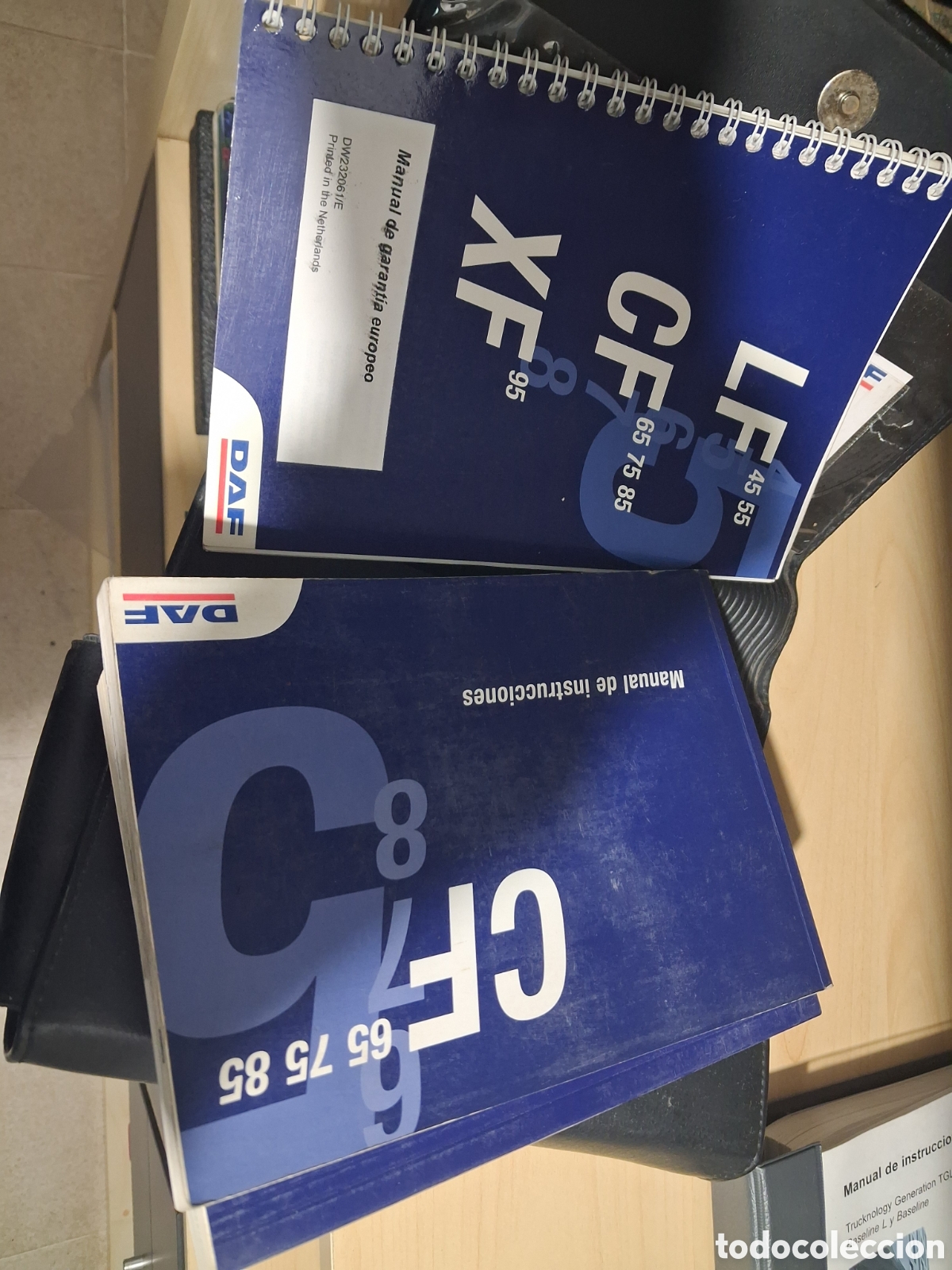 Coches y Motocicletas: Manual uso y entrtenimiento camion daf cf 75 85 euro 2 -3