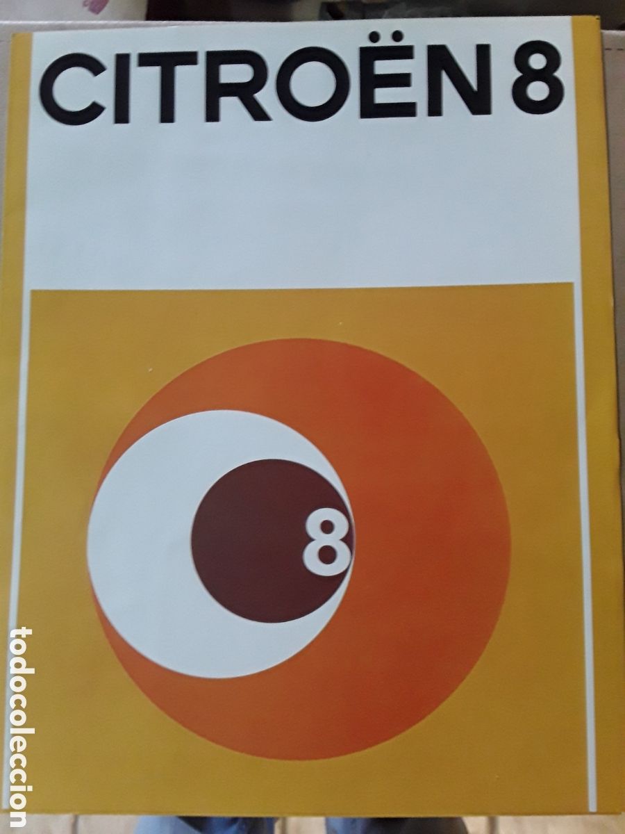 Coches y Motocicletas: PUBLICIDAD CATALOGO ORIGINAL CITROEN 8 - 1970-