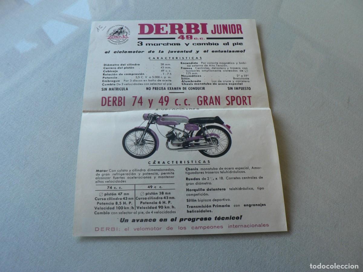 Coches y motocicletas: CATALOGO DE DERBI 49 JUNIOR - Foto 2