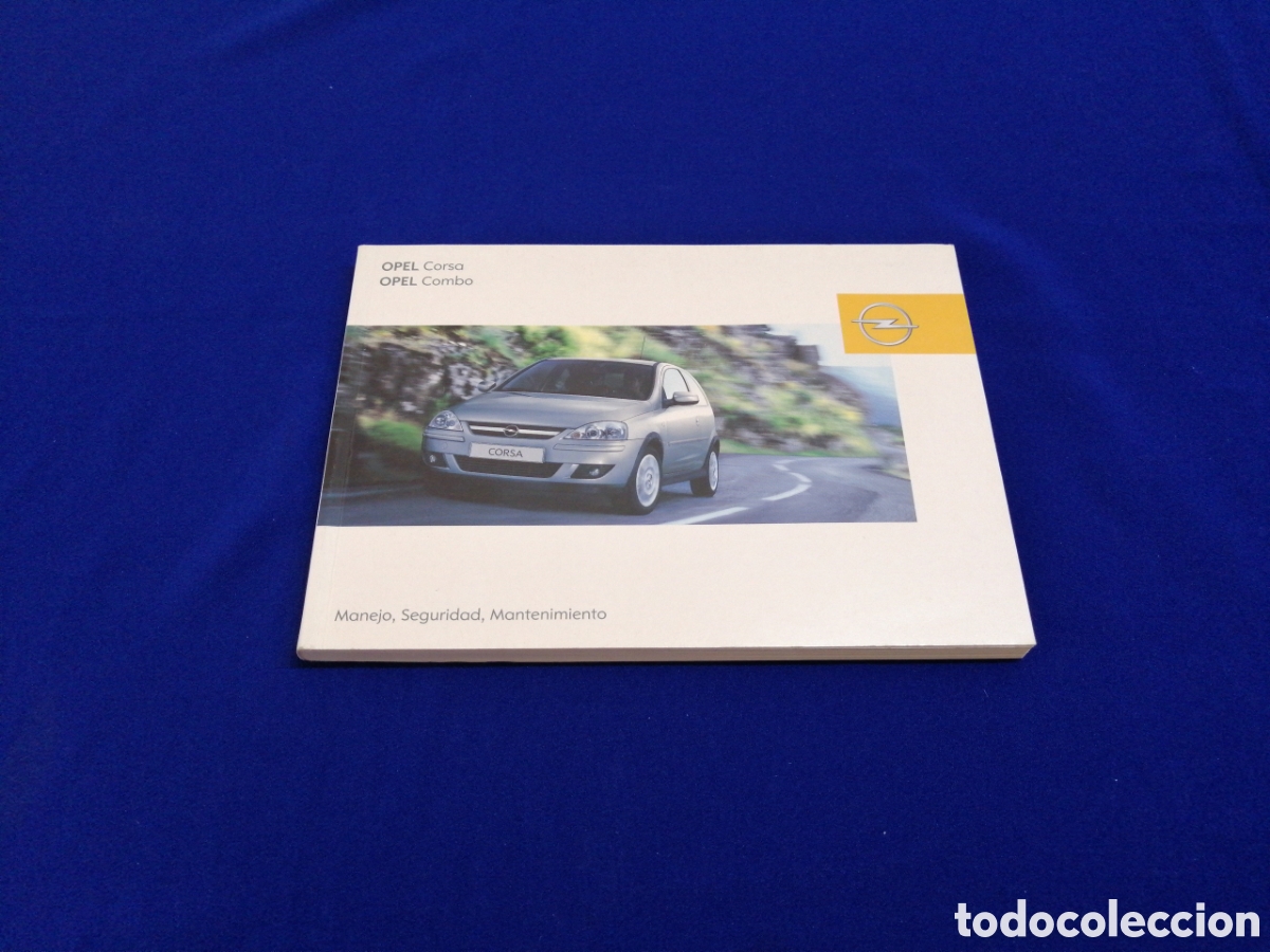 Automobili e Motociclette: OPEL CORSA COMBO MANUAL DE INSTRUCCIONES- MES 8 A&Ntilde;O 2005
