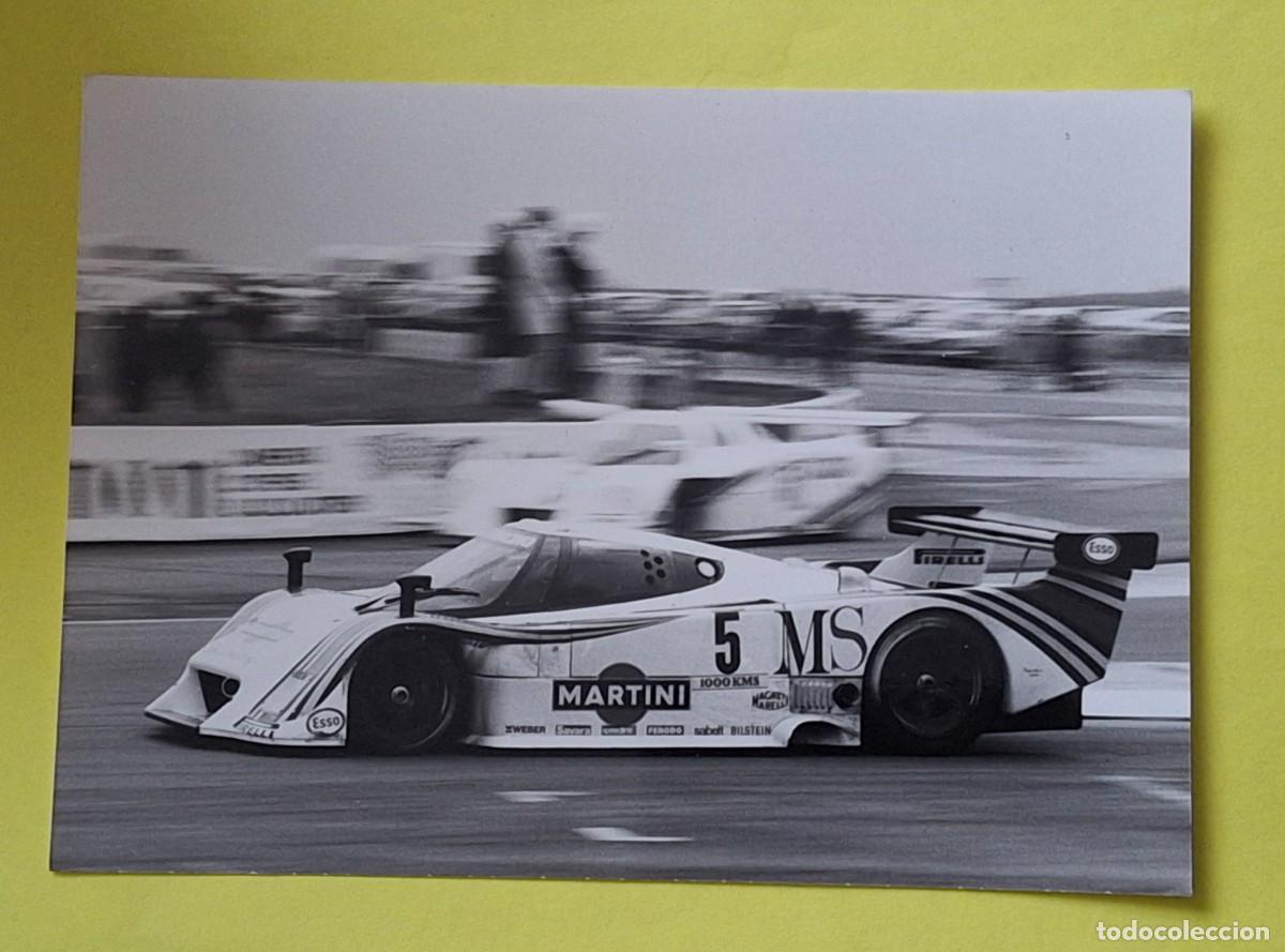 Automobili e Motociclette: LANCIA MARTINI GRUPO C 1983 - LE MANS IMOLA - FOTO PRENSA ORIGINAL - RACE SPORT CAR PROTO