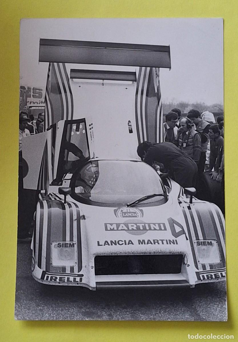 Automobili e Motociclette: LANCIA MARTINI GRUPO C 1983 - LE MANS IMOLA - FOTO PRENSA ORIGINAL - PATRESE ALBORETO RACE CAR