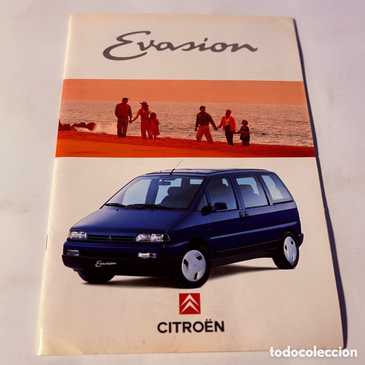 Coches y Motocicletas: catalogo folleto original citroen evasion de 1995