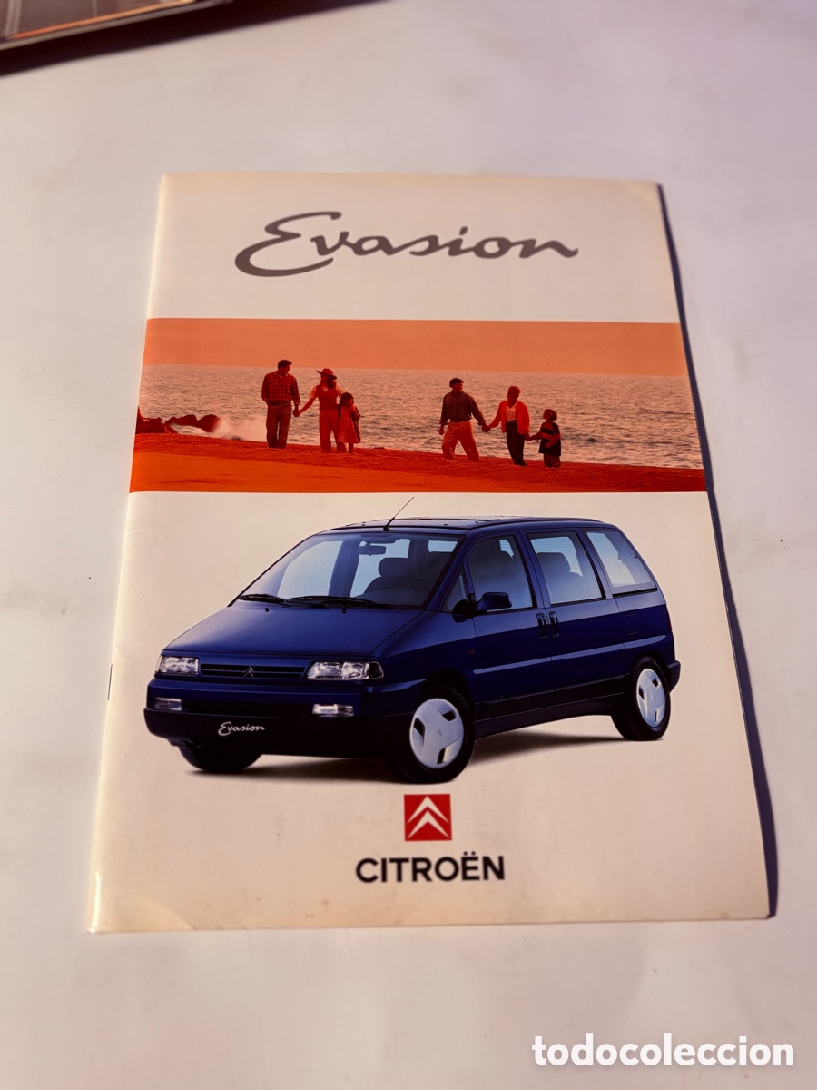 Coches y Motocicletas: catalogo folleto original citroen evasion de 1995