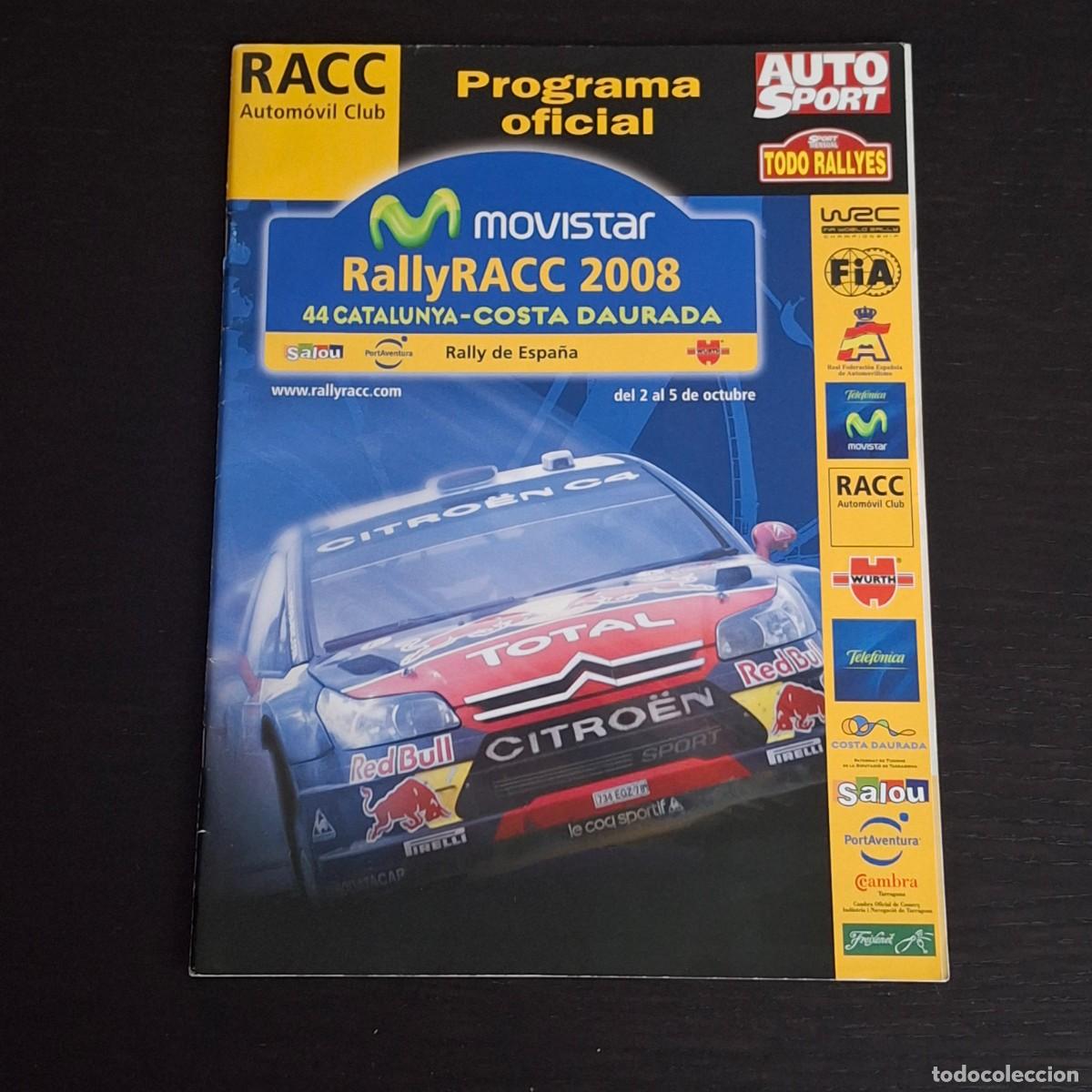 Coches y Motocicletas: 44 RALLY RACC CATALUNYA COSTA DAURADA 2009 - RALLYE DE ESPA&Ntilde;A - PROGRAMA OFICIAL